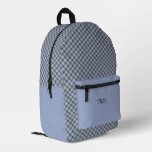 Bell of Borders Scottish Clan Tartan Bedruckter Rucksack