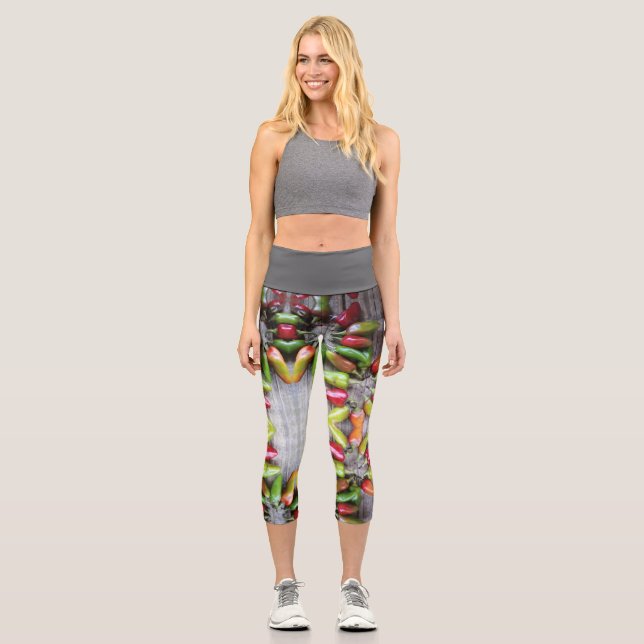 bell pepper capri leggings (Vorderseite)