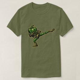 Bell Pepper Savate — Vintage Retro Französischer K T-Shirt