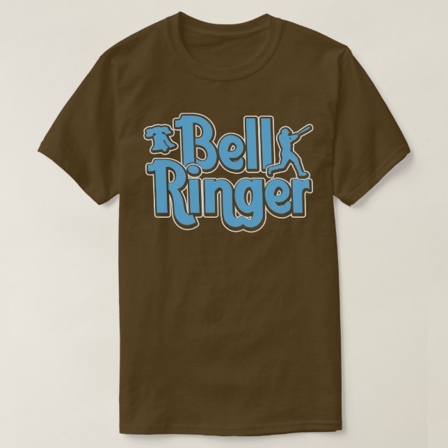 Bell Ringer Zuhause Run Liberty Bell Philly Baseba T-Shirt (Design vorne)