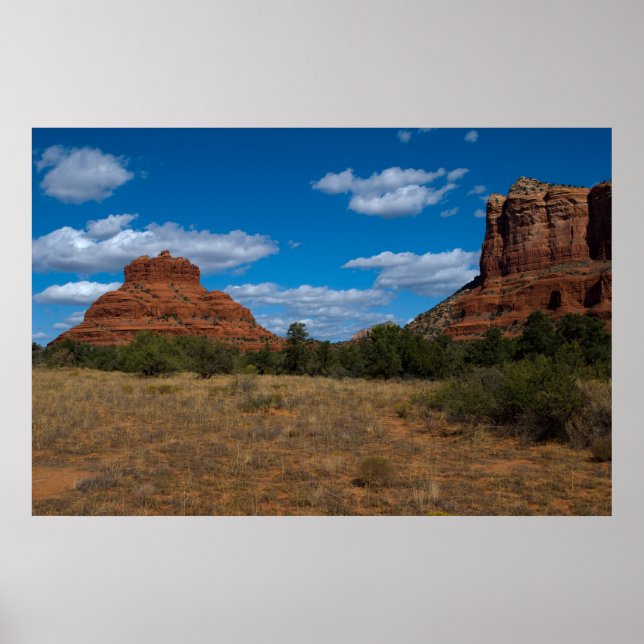 Bell Rock and Courthouse Butte 6533 Poster (Vorne)