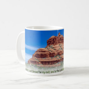 Bell Rock Psalm 18:46 KJV Kaffeetasse
