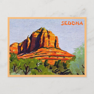 Bell Rock, Sedona, Arizona peinture Carte postale