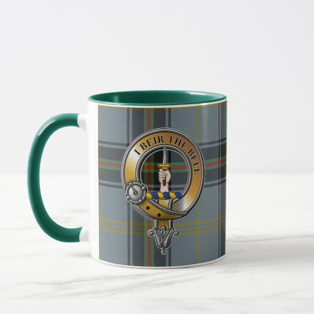 Bell Tartan & Abzeichen Tasse (Links)