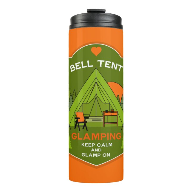 Bell Tent Glamping Thermosbecher (Vorderseite)