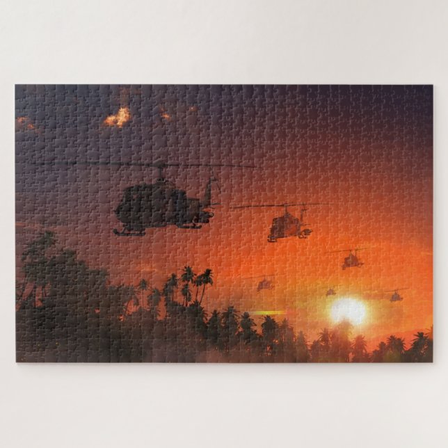 Bell UH-1 Iroquois "Huey" - Iconic Military (Horizontal)