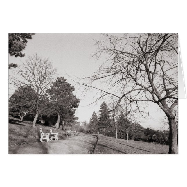 Bell Vue Park, Newport, lun (déc. 1977) (Devant horizontal)