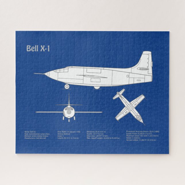 Bell X-1 - Flugzeugkonzepte ABD (Horizontal)