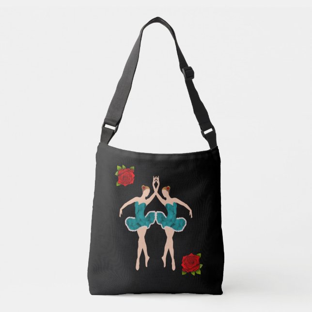 Bella Ballerina Tragetaschen Mit Langen Trägern (Vorderseite)