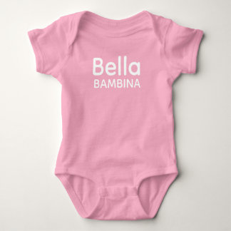 Bella Bambina Italienisch Sizilianisch Baby Strampler