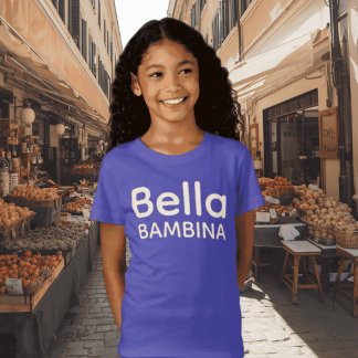 Bella Bambina Italienisch Sizilianisch T-Shirt