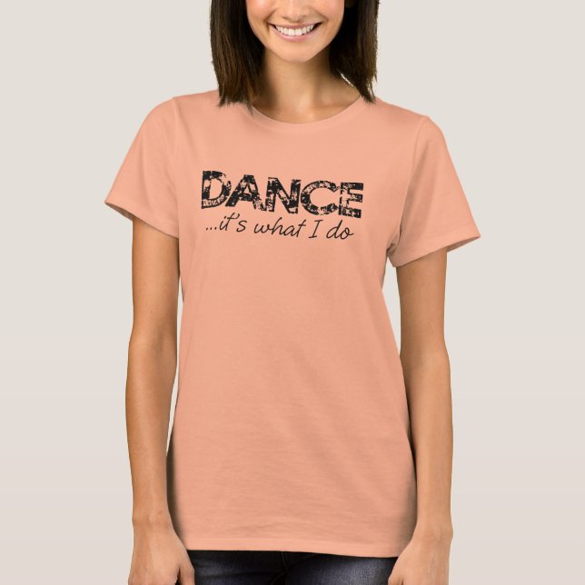 Bella Boxy Crop T - Tanz.. das mache ich. T-Shirt (Vorderseite)
