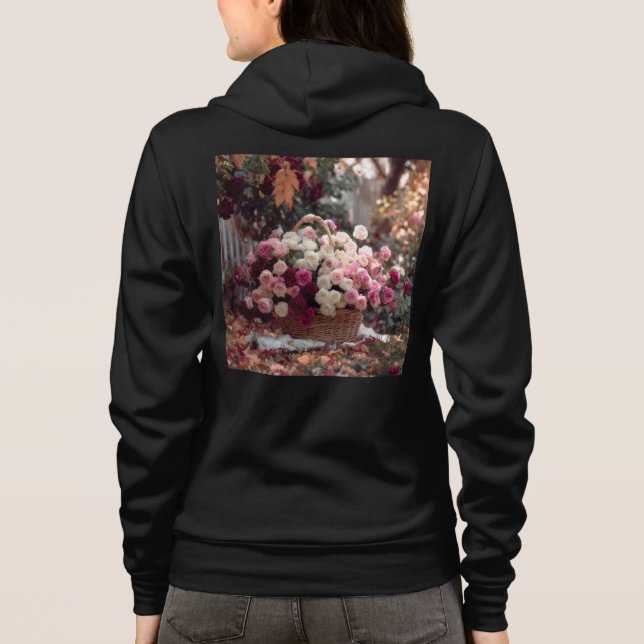 Bella+Canvas Full-Zip Hoodie (Rückseite)