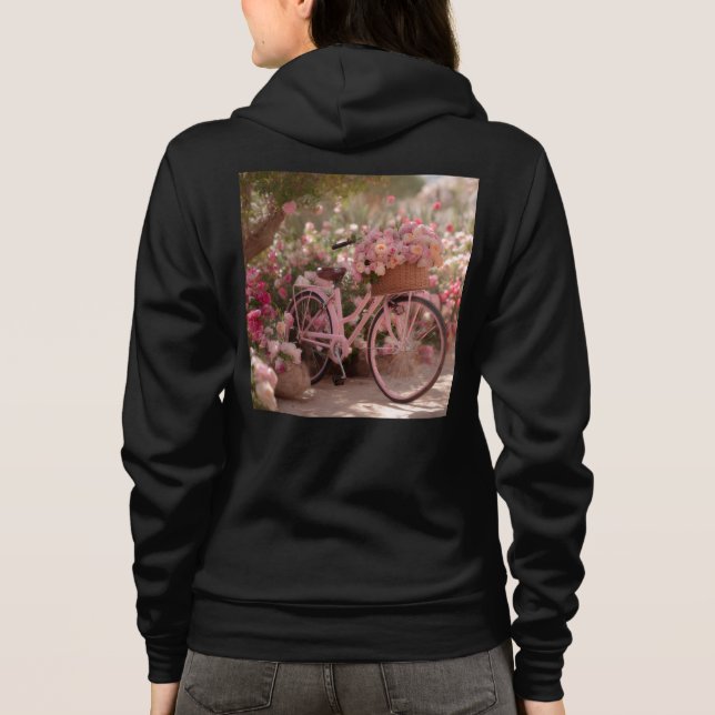 Bella+Canvas Full-Zip Hoodie (Rückseite)