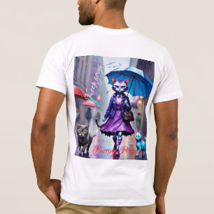 Bella Canvas Jersey Manches courtes T-shirt Kitten