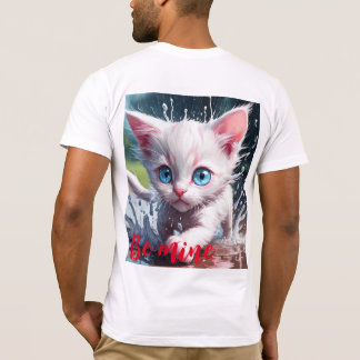 Bella Canvas Jersey Manches courtes T-shirt Kitten