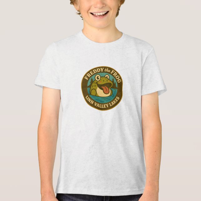 Bella+Canvas Tri-blend Long Sleeve Shirt, Solid Bl Shirt (Vorderseite)