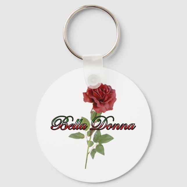 Bella Donna Schlüsselanhänger (Vorderseite)