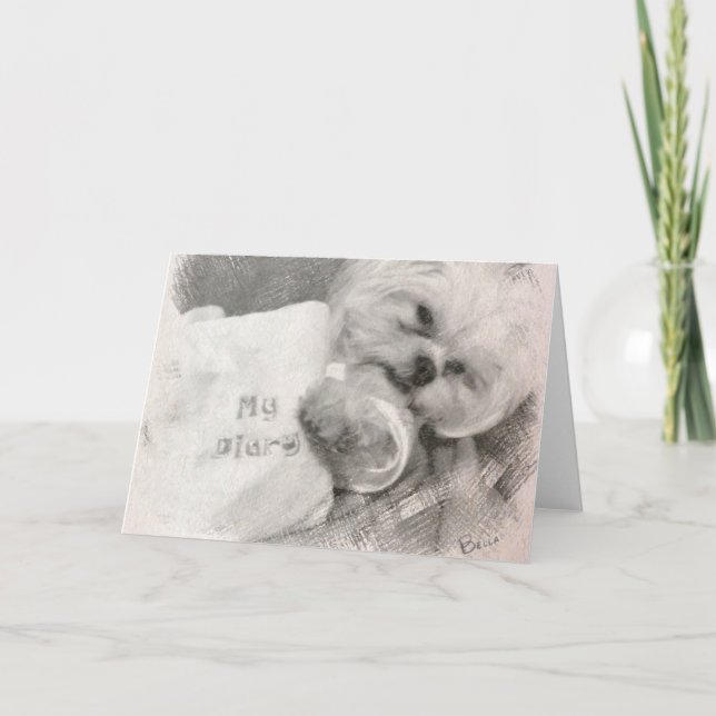 Bella Gruß-Karte Karte (Vorderseite)