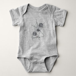 Bella+Leinwand Baby Tri-Blend T-Shirt mit Baby Strampler