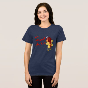 : Bella+Leinwand Frauenblume T - Shirt