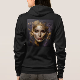 Bella+Leinwand Full-Zip Sweatshirts mit Kunstwerk