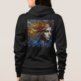 Bella+Leinwand Ganzzip Sweatshirts mit Kunstwerken