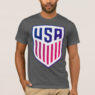 Bella+Leinwand Jersey Short Sleeve USA T-Shirt