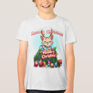 Bella+Leinwand Jugend-Tri-Mix-T - Shirt