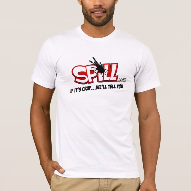 Bella Leinwand Spill Logo T T-Shirt (Vorderseite)