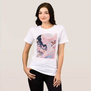 Bella+Leinwand T - Shirt für Frauen mit drei Blend