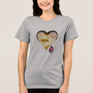 Bella+Leinwand T - Shirt für Frauen mit drei Blend
