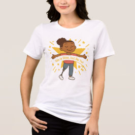 Bella+Leinwand T - Shirt für Frauen mit drei Blend
