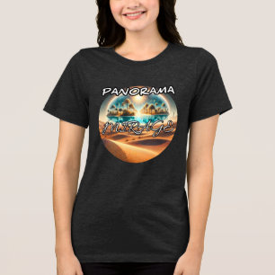 Bella+Leinwand T - Shirt für Frauen mit Dreifachmi