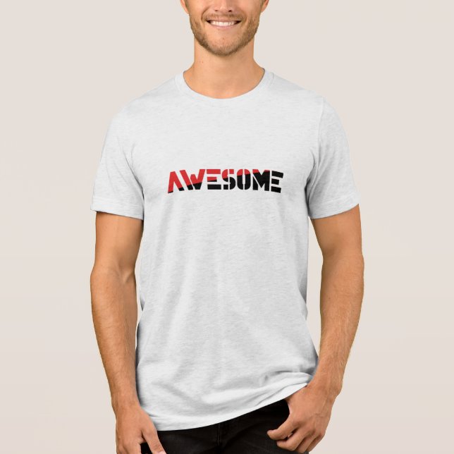 Bella+Leinwand Tri-mix T - Shirt - phantastisch (Vorderseite)