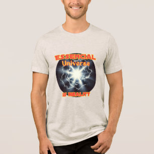 Bella+Leinwand Tri-Mix-T - Shirt, Solid Black Trib Tri-Blend Shirt