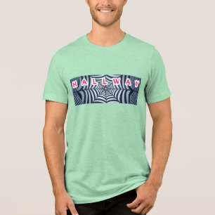 Bella+Leinwand Tri-mix T - Shirt, weiß, Erwachsene Tri-Blend Shirt
