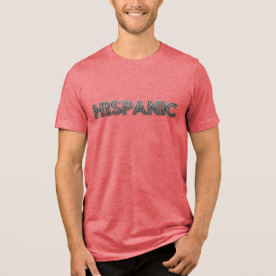 Bella+Leinwand Tri-mix T - Shirt, weiß, Erwachsene Tri-Blend Shirt