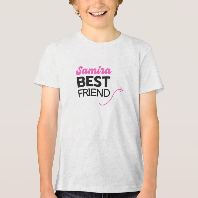 Bella+Leinwand Youth Tri-Blend T - Shirt - Soft, S (Vorderseite)
