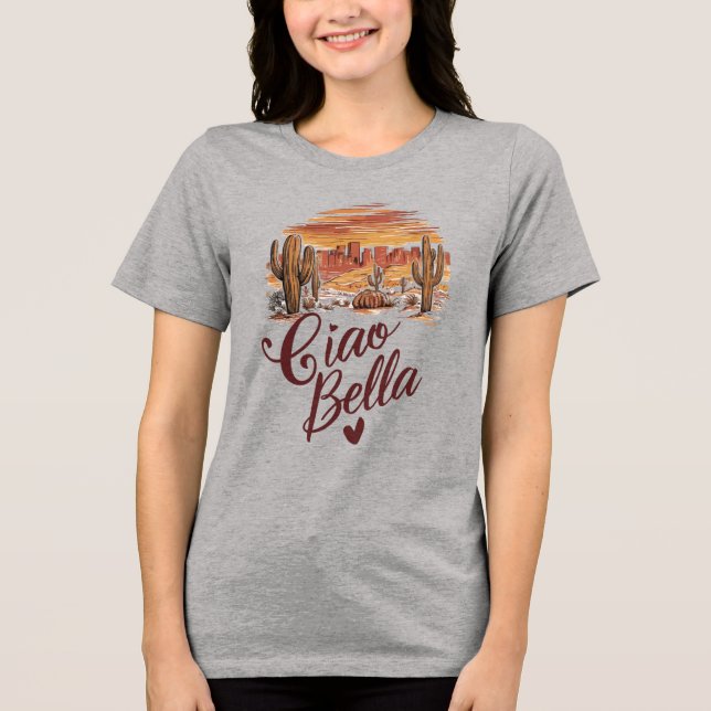 Bella Mood Tri-Blend Shirt (Vorderseite)