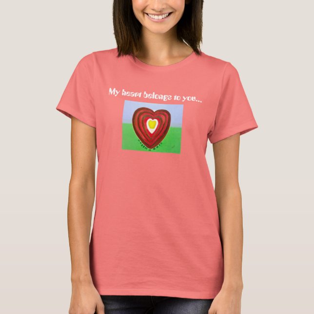 Bella-Plus-Größe für Frauen 3/4 Sieb V-Neck-Shirt T-Shirt (Vorderseite)