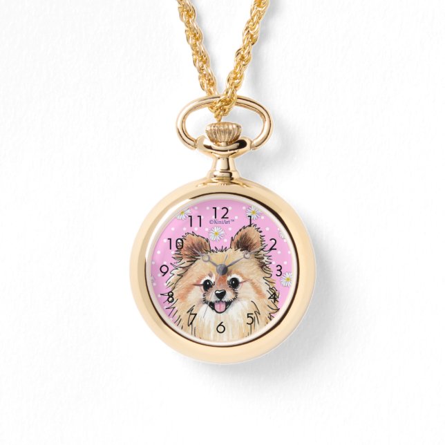 Bella Pom Wrist Watch Armbanduhr (Vorderseite)
