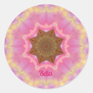 BELLA ~ Pretty In Pink autocollant personnalisé