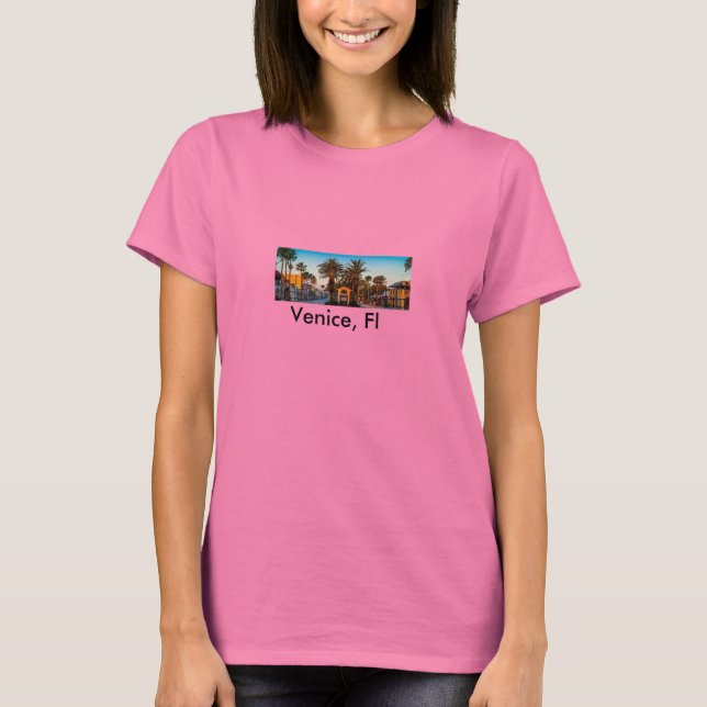 Bella-Ringer-T - Shirt für Frauen, weiß/schwarz (Vorderseite)