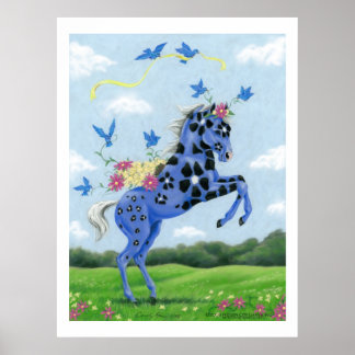 Bella Sara Bluebell - Druck Poster