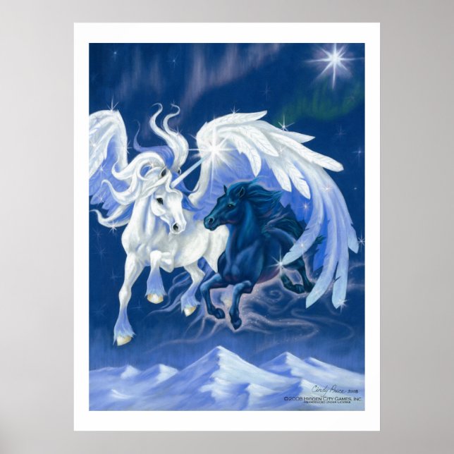Bella Sara Iceking und Nyx - Druck Poster (Vorne)