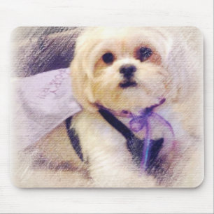 Bella Welpen-Power Mousepad