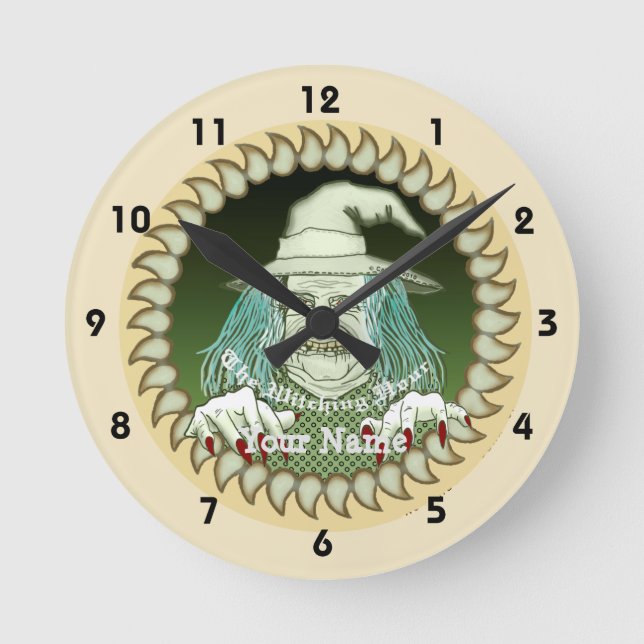 Bella Witch Horloge facique (Recto)
