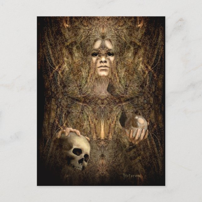 Bella'donna Postkarte (Vorderseite)