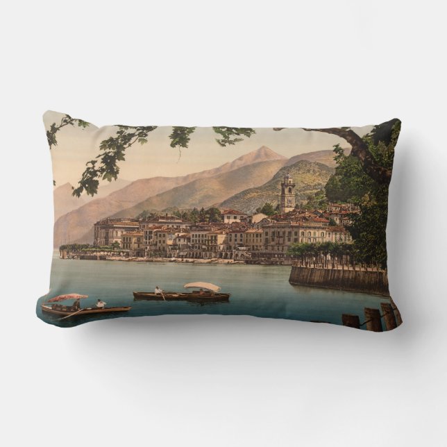 Bellagio I, See Como, Lombardei, Italien Lendenkissen (Vorderseite)